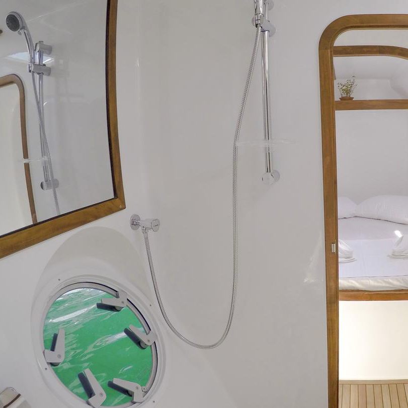 Trident Ceycat 53 Sailboat Washroom cabin